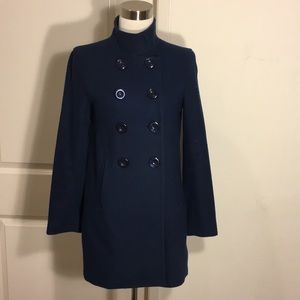WYL MILITARY STYLE NAVY COAT